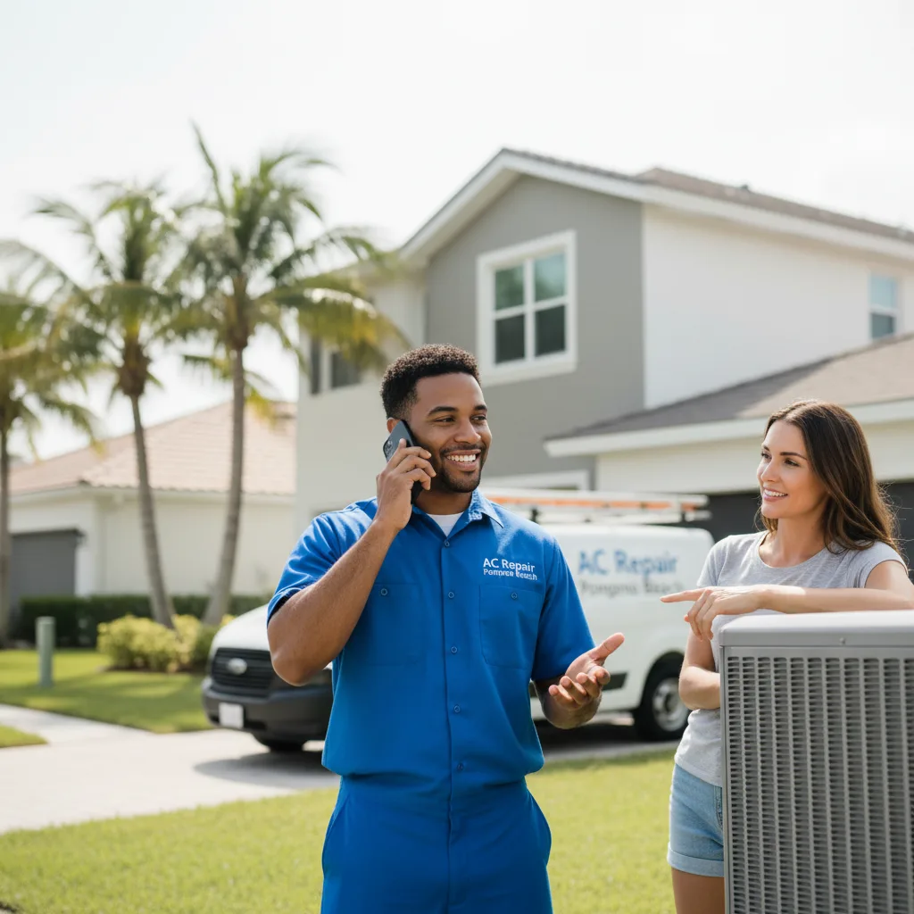 AC Repair Pompano Beach customer support in Northborough